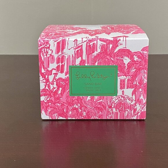 Lilly Pulitzer Electroplated Sand Bar Candle NIB - Picture 3 of 10
